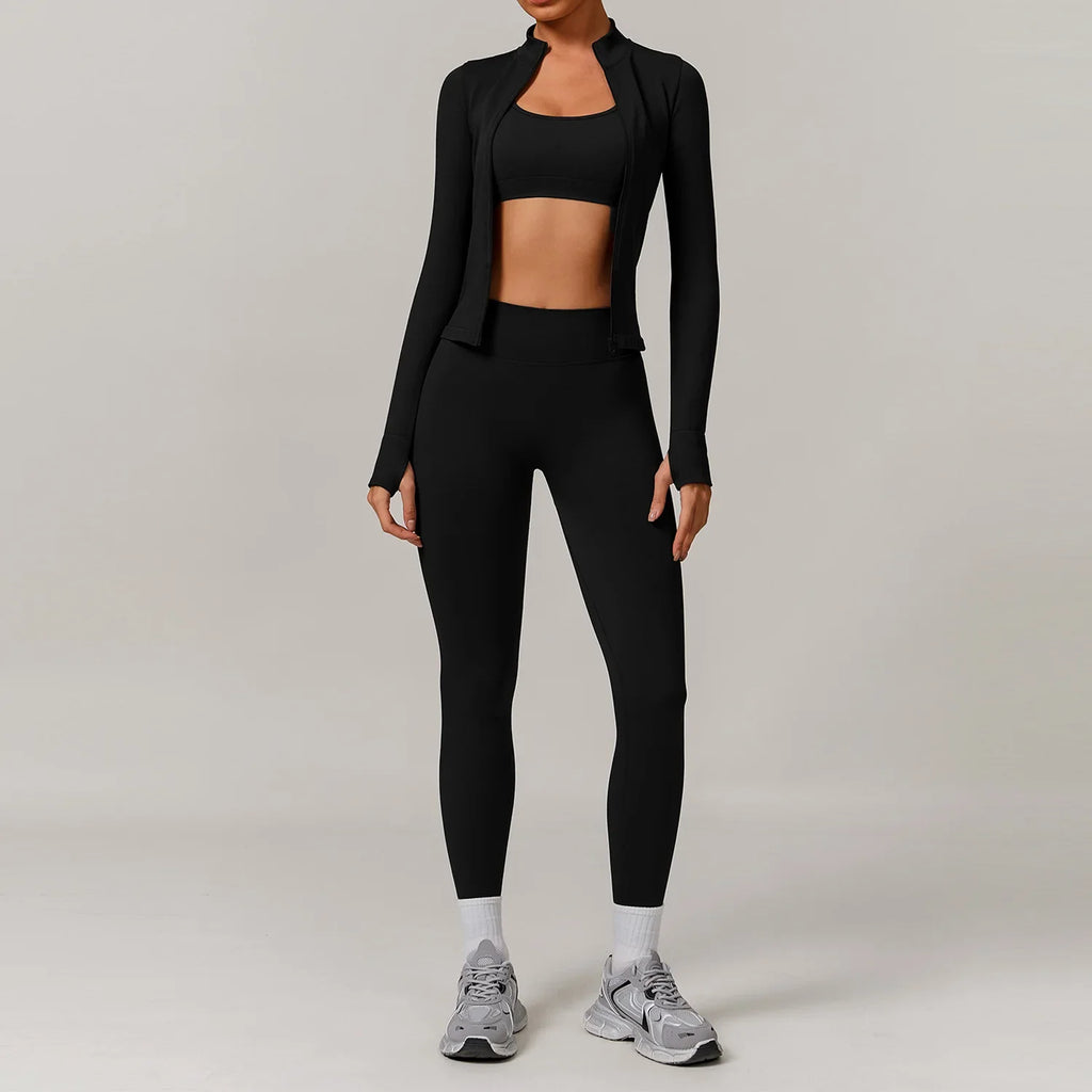2/3PCS Yoga Seamless Set Sexy Gym Clothes Sportswear Yoga Suits For Women's Tracksuit Fitness Set Tracksuits Sports Yoga Bra Gym
