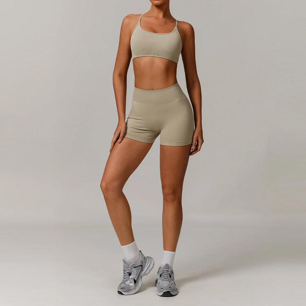2/3PCS Yoga Seamless Set Sexy Gym Clothes Sportswear Yoga Suits For Women's Tracksuit Fitness Set Tracksuits Sports Yoga Bra Gym