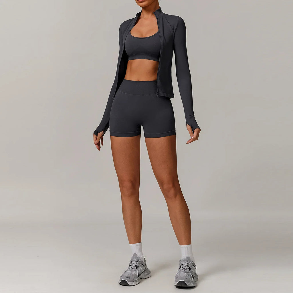 2/3PCS Yoga Seamless Set Sexy Gym Clothes Sportswear Yoga Suits For Women's Tracksuit Fitness Set Tracksuits Sports Yoga Bra Gym