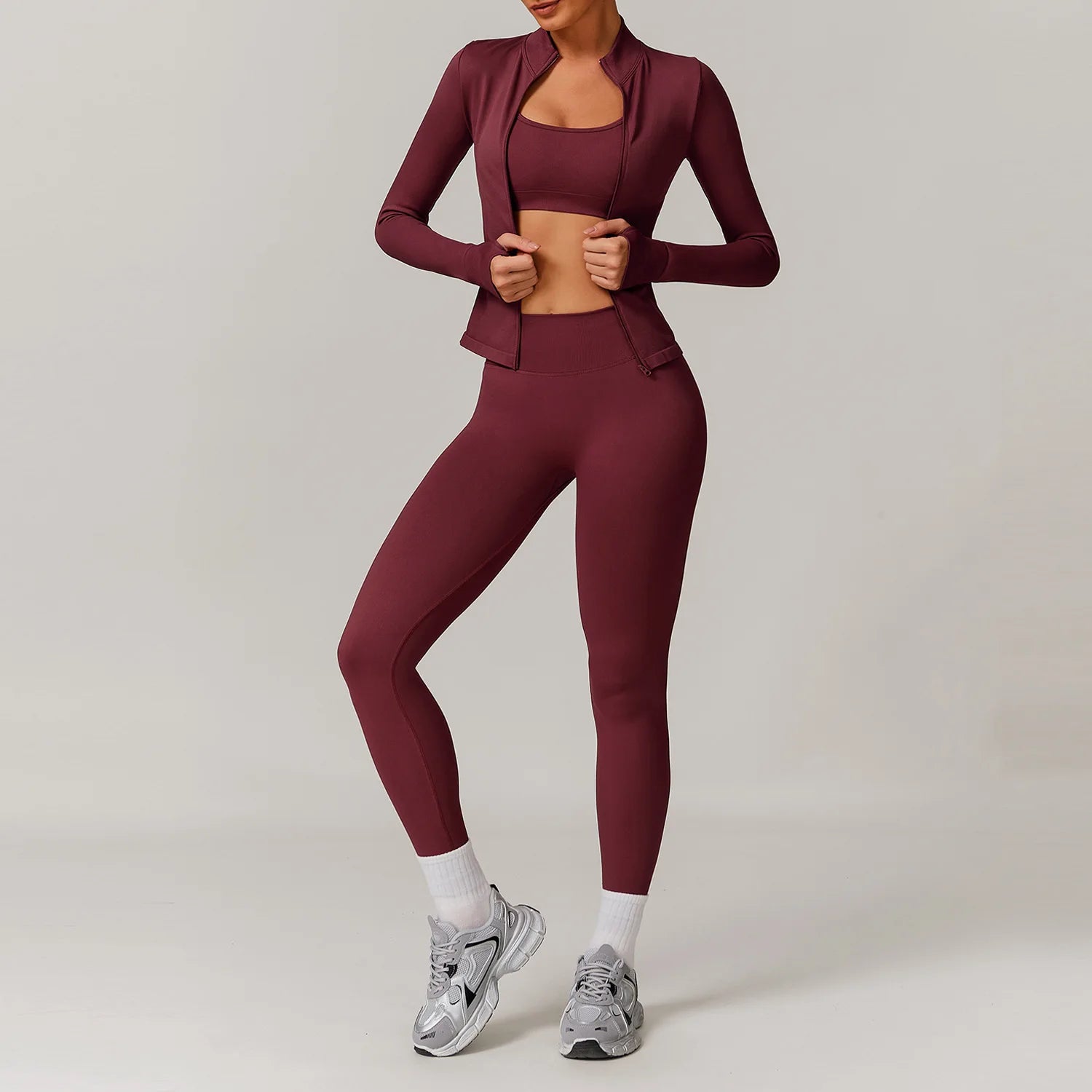 2/3PCS Yoga Seamless Set Sexy Gym Clothes Sportswear Yoga Suits For Women's Tracksuit Fitness Set Tracksuits Sports Yoga Bra Gym