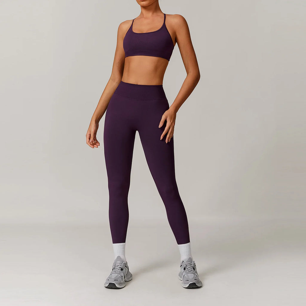 2/3PCS Yoga Seamless Set Sexy Gym Clothes Sportswear Yoga Suits For Women's Tracksuit Fitness Set Tracksuits Sports Yoga Bra Gym